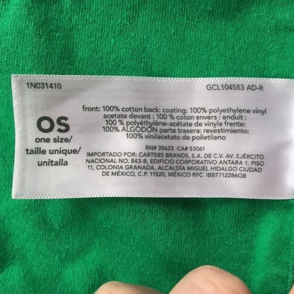 4 for $25 carters my first st Patrick’s day bib - Picture 5 of 5